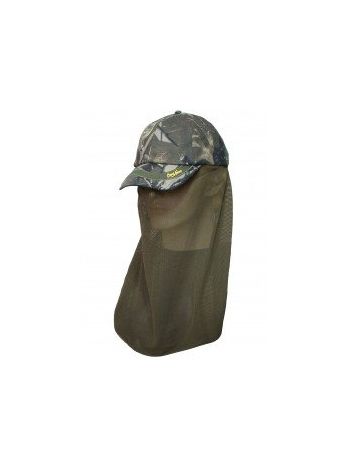 GORRA 6 PANELES CON MALLA NAT. CAMU. REGULABLE